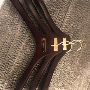 Tom Ford Solid Wood Gold Plate Heavy Duty Coat Hanger